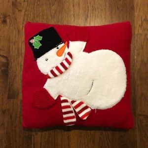Snowman Pillow